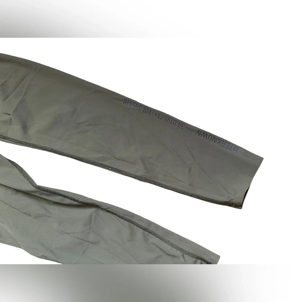 Outerknown Active Leggings Olive Women’s Size S - Picture 4 of 8